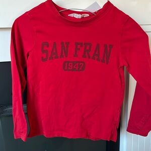 H&M San Fran Red size 6
